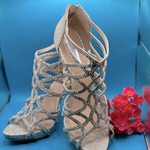 INC Sharee2 Glittered Special Occassion Samdals